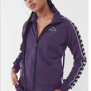 Kappa Sports Jacket in Purple XS